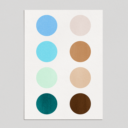 OLO 8 Color Brush Sea & Sky Set - Honey Bee Stamps