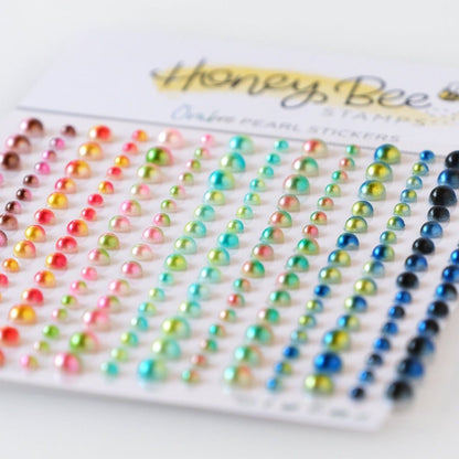 Ombre Pearls - Pearl Stickers - 210 Count - Honey Bee Stamps