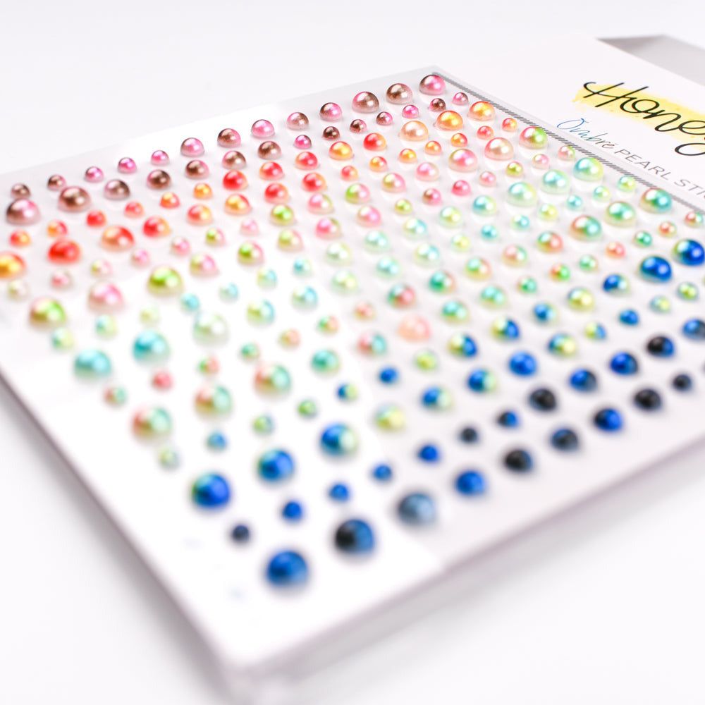 Ombre Pearls - Pearl Stickers - 210 Count - Honey Bee Stamps