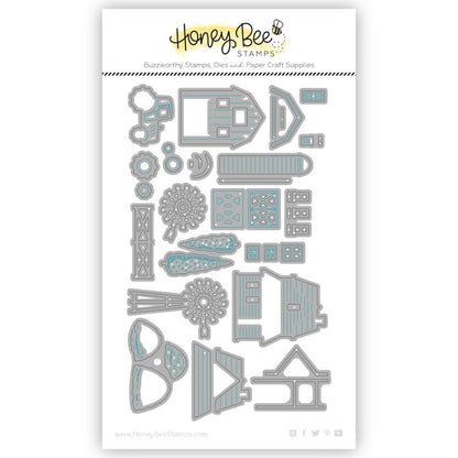 On The Farm - Honey Cuts - Stand - Alone Dies - Honey Bee Stamps
