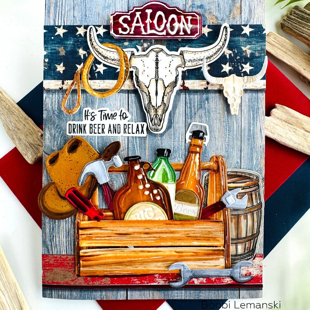 On The Range - Honey Cuts - Coordinating Dies - Honey Bee Stamps