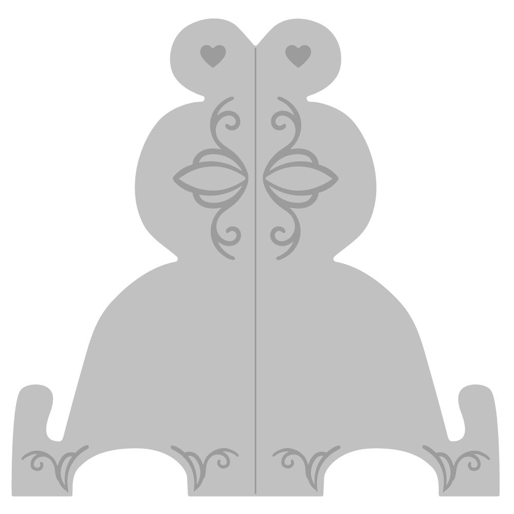 Ornate Card Stand - Honey Cuts - Stand - Alone Dies - Honey Bee Stamps