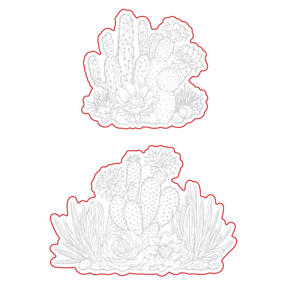 Out West - Honey Cuts - Coordinating Dies - Honey Bee Stamps