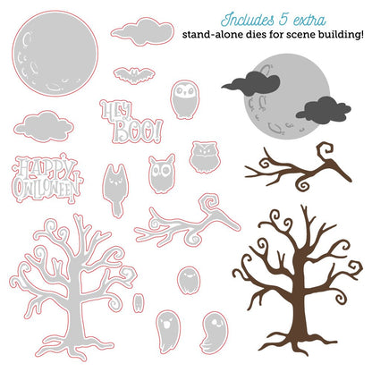 Owlloween - Honey Cuts - Coordinating Dies - Honey Bee Stamps