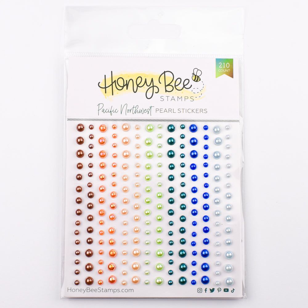 Pacific Northwest Pearls - Pearl Stickers - 210 Count - Honey Bee Stamps