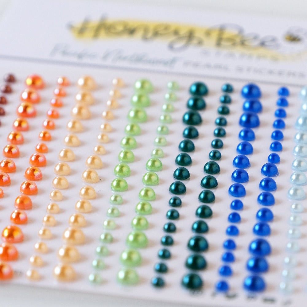 Pacific Northwest Pearls - Pearl Stickers - 210 Count - Honey Bee Stamps