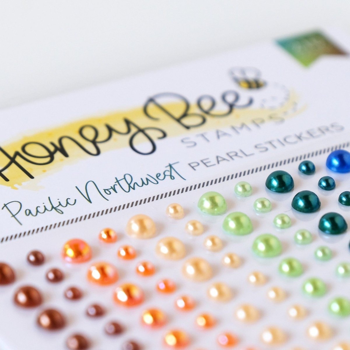 Pacific Northwest Pearls - Pearl Stickers - 210 Count - Honey Bee Stamps
