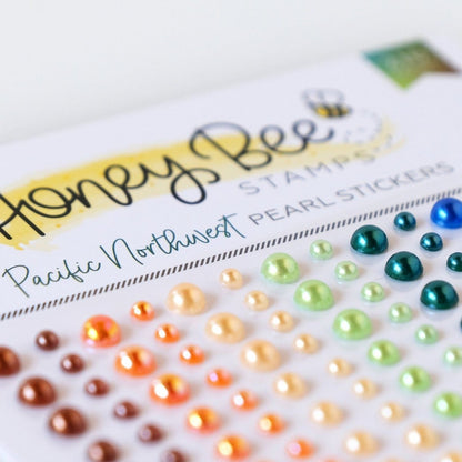 Pacific Northwest Pearls - Pearl Stickers - 210 Count - Honey Bee Stamps