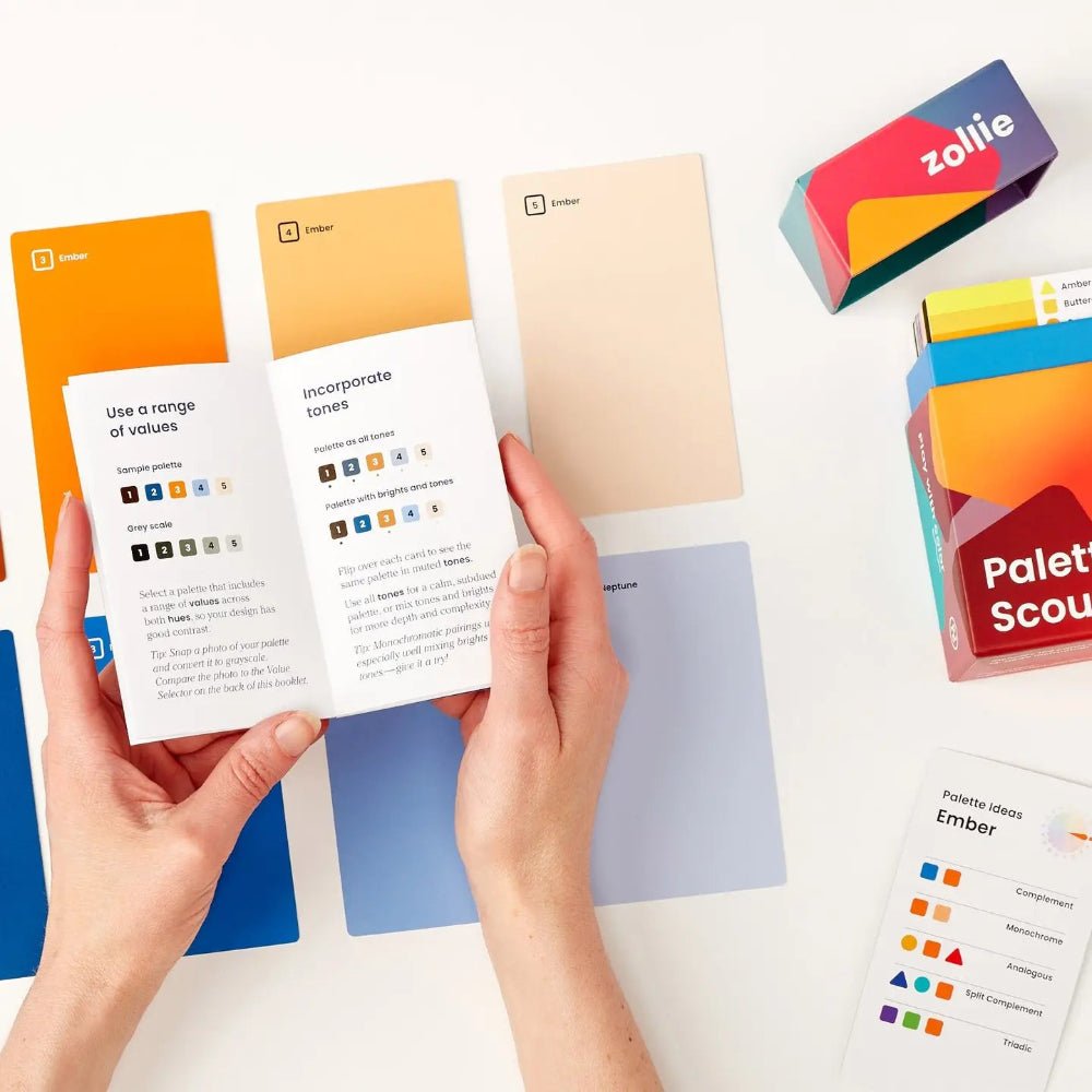 Palette Scout - Color Pallette Card Set by Zollie - Honey Bee Stamps