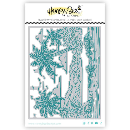 Palm Beach Cover Plate - Honey Cuts - Stand - Alone Dies - Honey Bee Stamps
