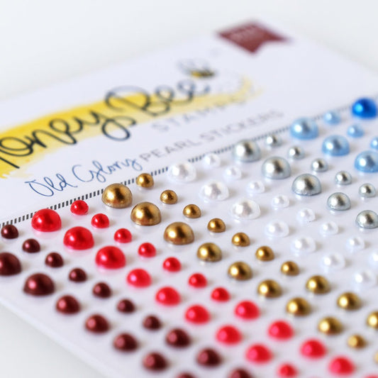 Patriotic Paper & Gems Bundle - Honey Bee Stamps