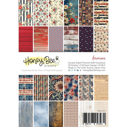 Patriotic Paper & Gems Bundle - Honey Bee Stamps