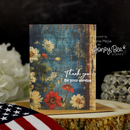 Patriotic Paper & Gems Bundle - Honey Bee Stamps