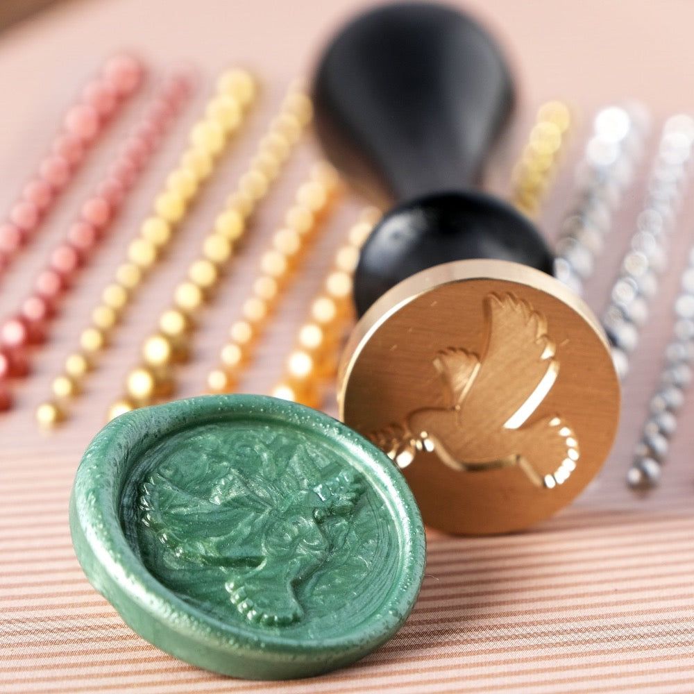 Peace Dove - Wax Stamper - Honey Bee Stamps