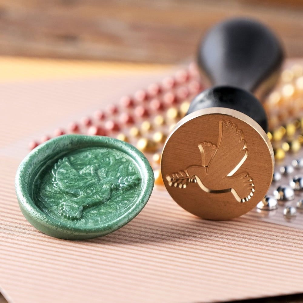 Peace Dove - Wax Stamper - Honey Bee Stamps