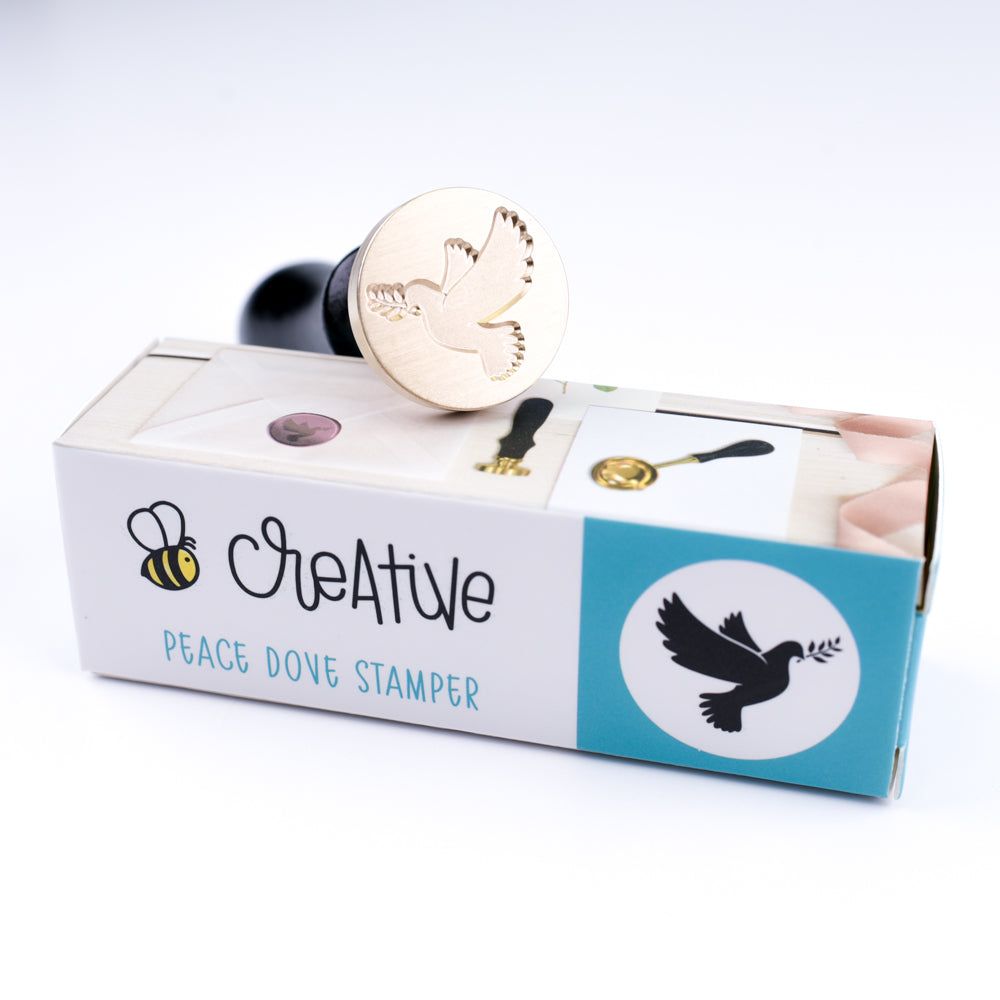Peace Dove - Wax Stamper - Honey Bee Stamps