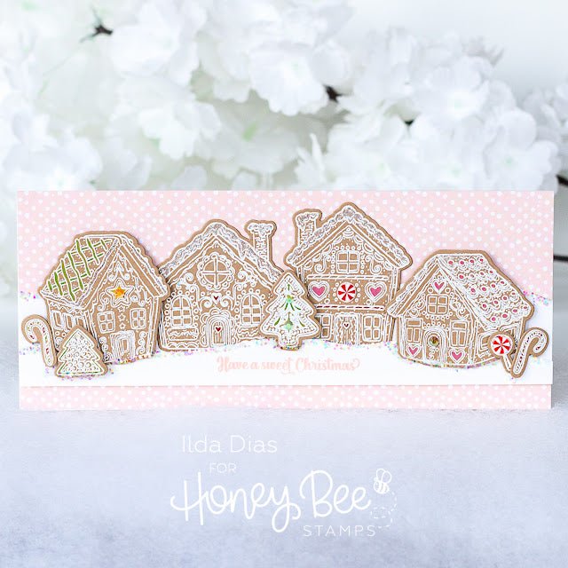 Peppermint Village - Honey Cuts - Coordinating Dies - Honey Bee Stamps