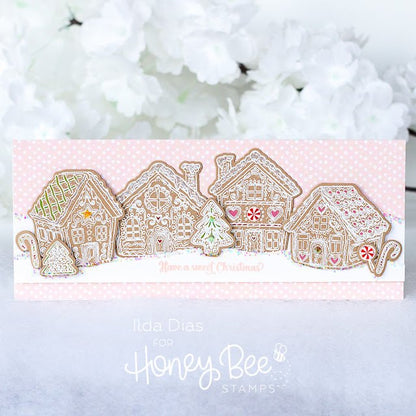 Peppermint Village - Honey Cuts - Coordinating Dies - Honey Bee Stamps