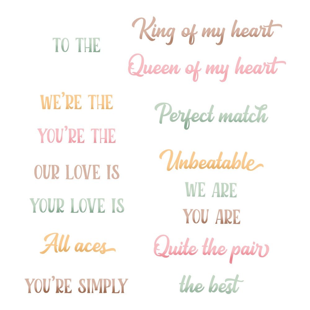 Perfect Match - 4x5 Photopolymer Stamp Set - Honey Bee Stamps