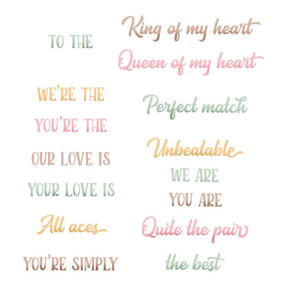 Perfect Match - 4x5 Photopolymer Stamp Set - Honey Bee Stamps