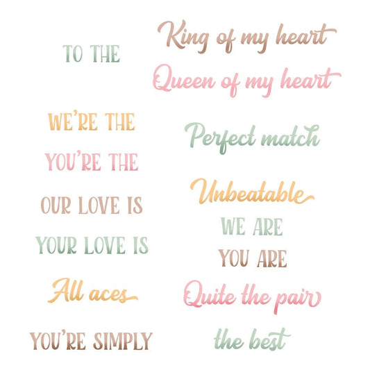 Perfect Match - 4x5 Photopolymer Stamp Set - Honey Bee Stamps