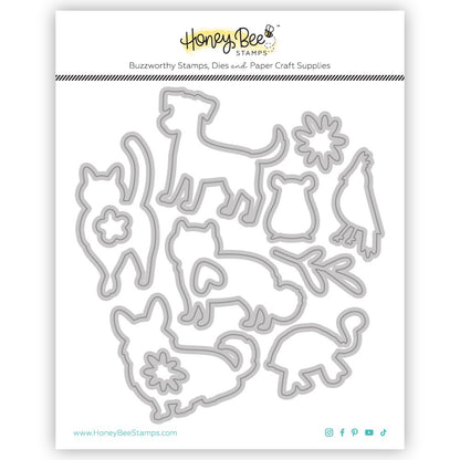 Pet Friends - Honey Cuts - Coordinating Dies - Honey Bee Stamps