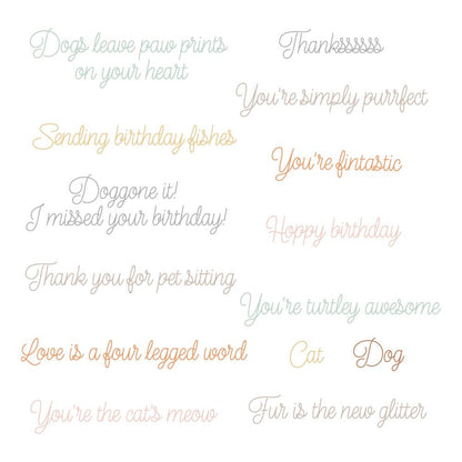 Pet - tastic - 4x6 Photopolymer Stamp Set - Honey Bee Stamps