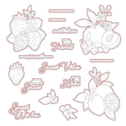 Picked With Love - Honey Cuts Coordinating Dies - Honey Bee Stamps