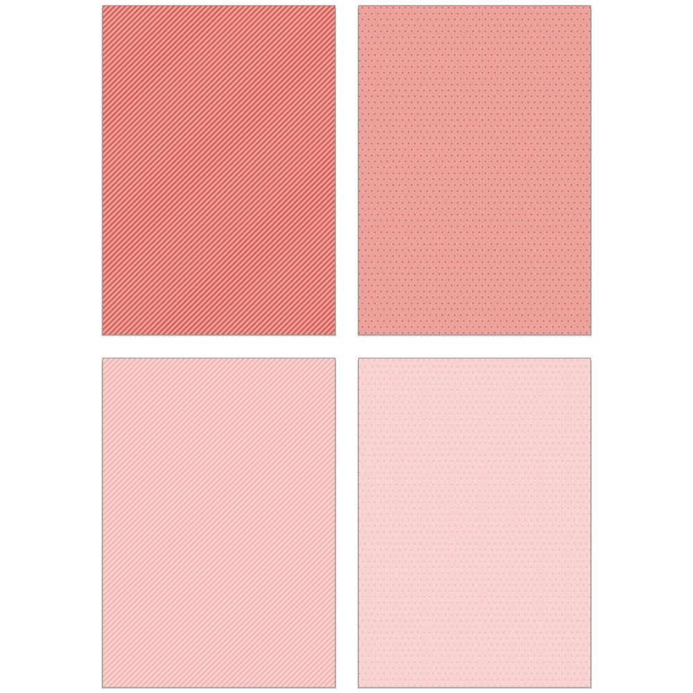 Pinstripes & Polka Dots: Harvest 6x8.5 - 24 Double - Sided Sheets - Honey Bee Stamps