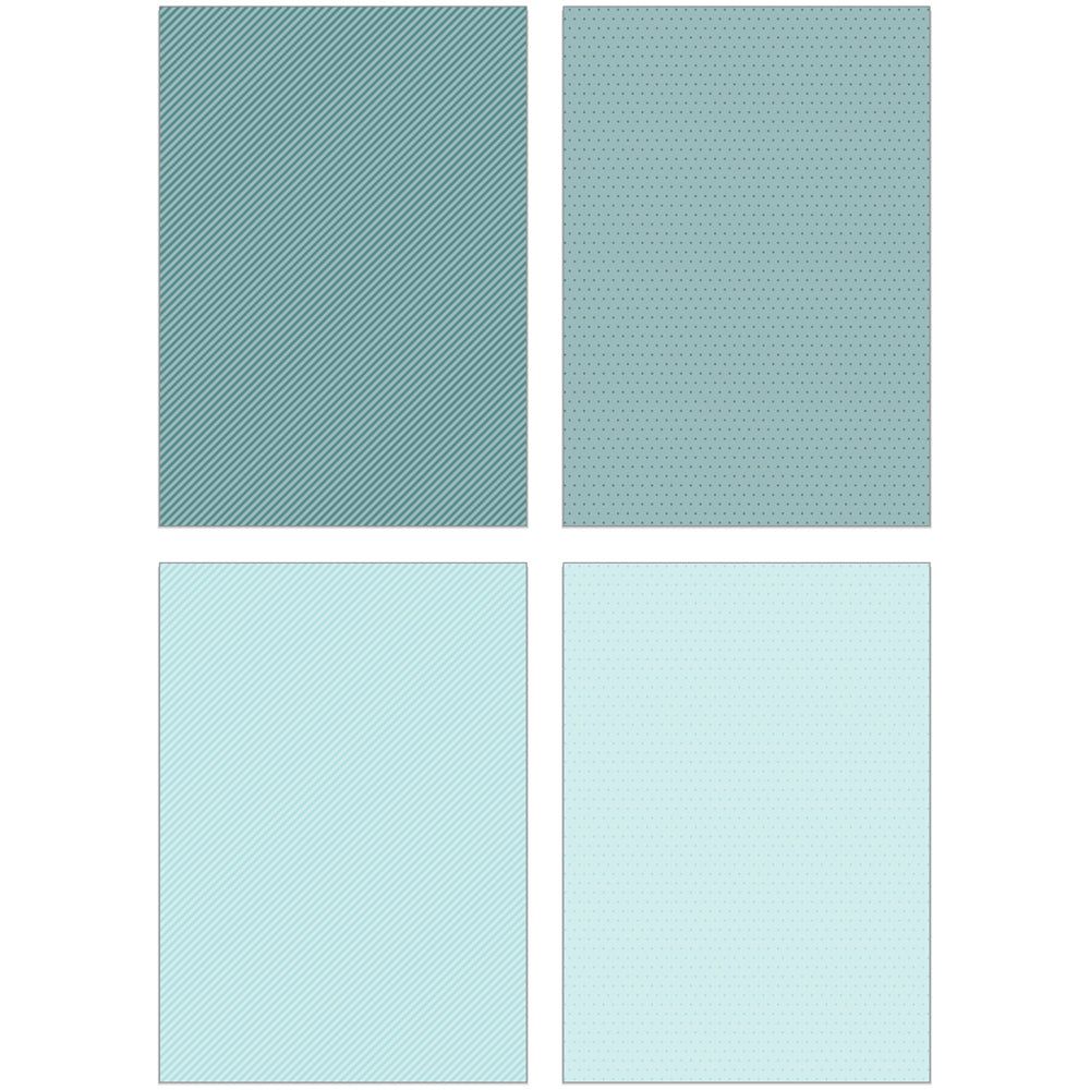 Pinstripes & Polka Dots: Harvest 6x8.5 - 24 Double - Sided Sheets - Honey Bee Stamps