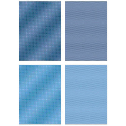 Pinstripes & Polka Dots: Winter 6x8.5 - 24 Double - Sided Sheets - Honey Bee Stamps