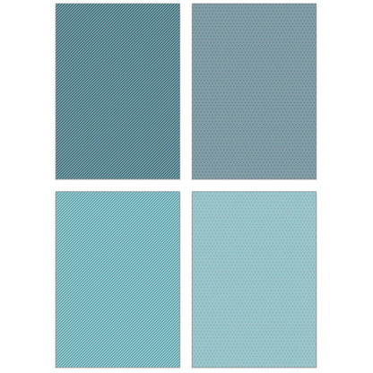 Pinstripes & Polka Dots: Winter 6x8.5 - 24 Double - Sided Sheets - Honey Bee Stamps