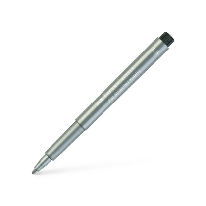 Pitt Artist Pen Opaque Metallic India Ink Pen: Silver - Honey Bee Stamps