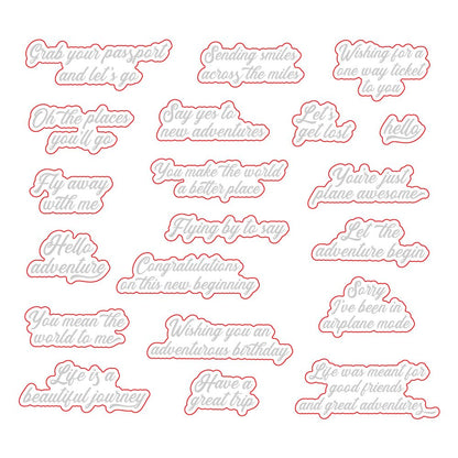 Plane Awesome - Honey Cuts - Coordinating Dies - Honey Bee Stamps