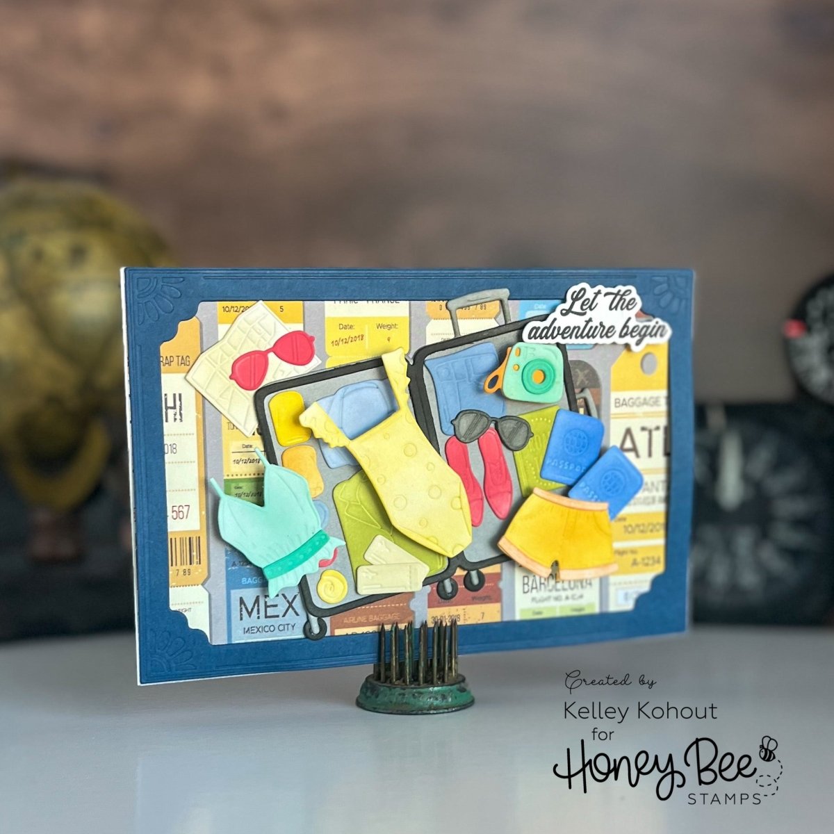 Plane Awesome - Honey Cuts - Coordinating Dies - Honey Bee Stamps