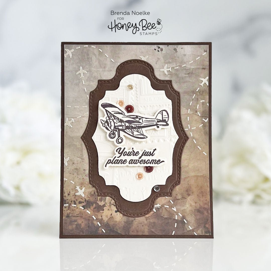Plane Awesome - Honey Cuts - Coordinating Dies - Honey Bee Stamps