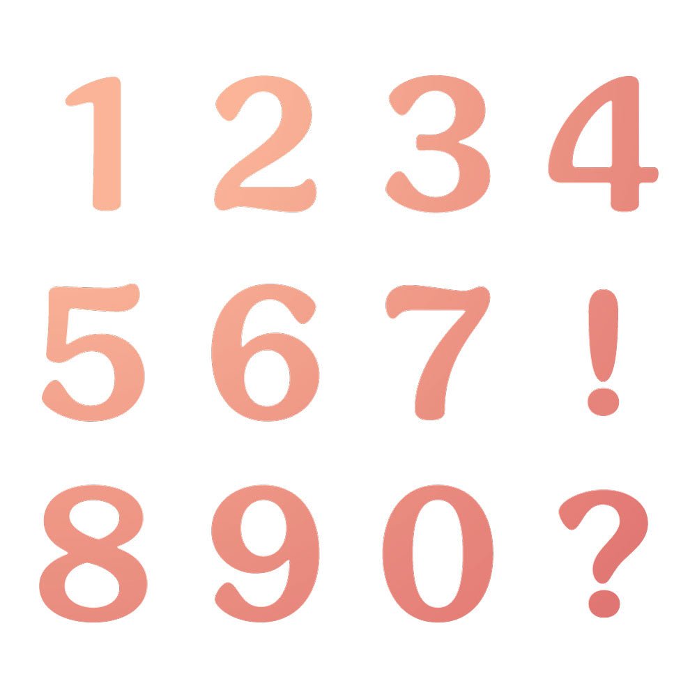 Playful Letters and Numbers Bundle - Honey Bee Stamps