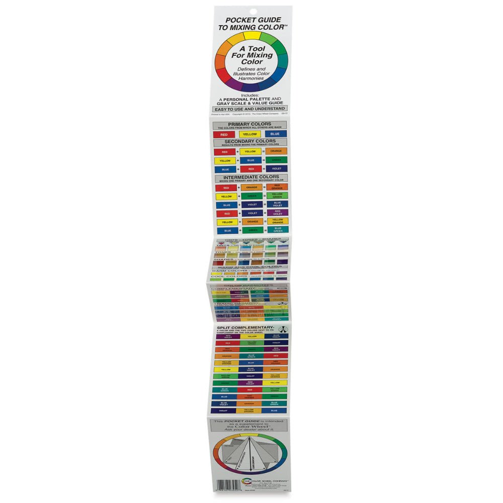 Pocket Color Wheel Mixing Guide - Honey Bee Stamps