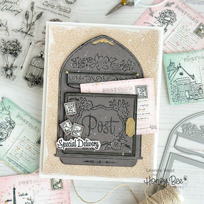Postmarked - 6x6 Photopolymer Stamp Set - Honey Bee Stamps