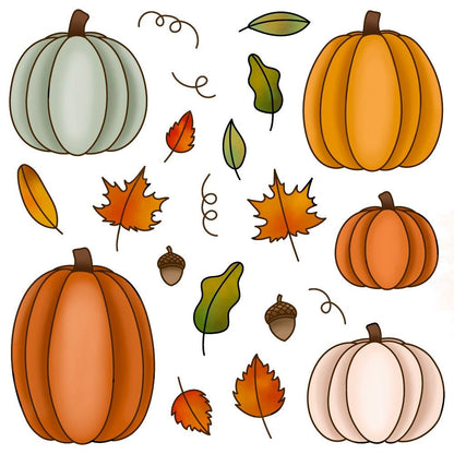 Pumpkin Patch - 6x6 Photopolymer Stamp Set - Honey Bee Stamps