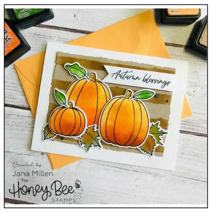 Pumpkin Patch - 6x6 Photopolymer Stamp Set - Honey Bee Stamps