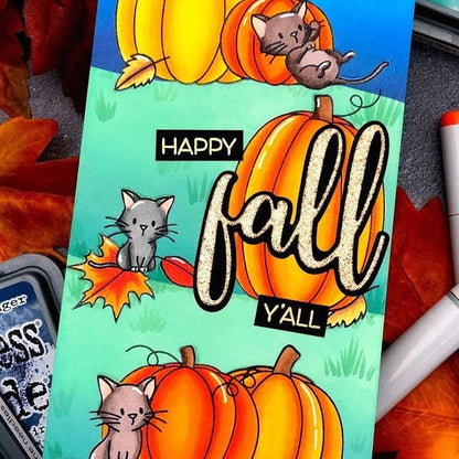 Pumpkin Patch - 6x6 Photopolymer Stamp Set - Honey Bee Stamps