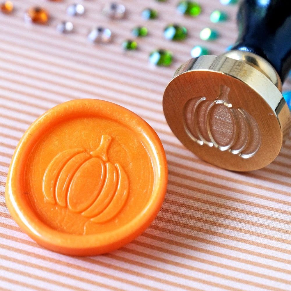 Pumpkin - Wax Stamper - Honey Bee Stamps