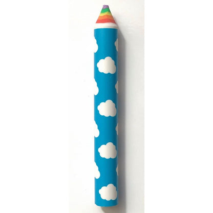 Recycled Rainbow Pencil & Eraser Set - Honey Bee Stamps