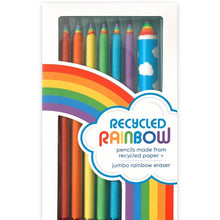 Recycled Rainbow Pencil Set - Honey Bee Stamps