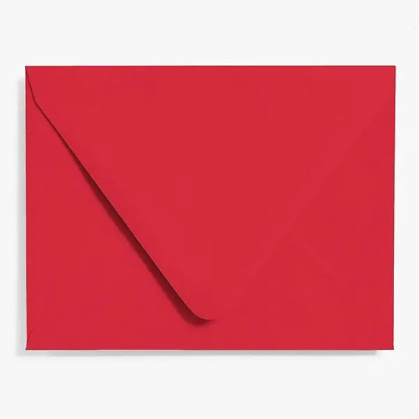 Honey Bee A2 Card Panels and Envelopes Set Of 5 - Royal Ruby