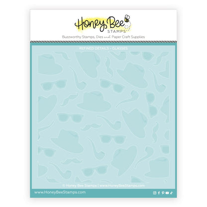 Refined Details - 6"x6" Stencil Set of 6 Layering Stencils - Honey Bee Stamps