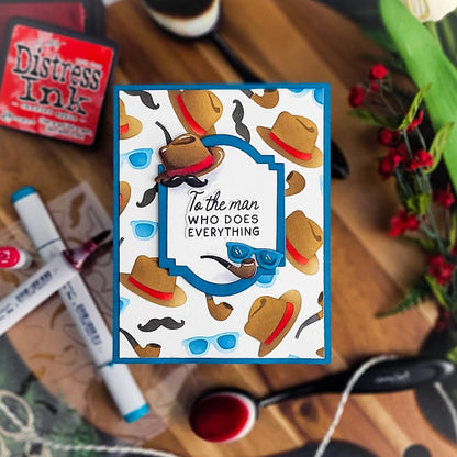 Refined Details - 6"x6" Stencil Set of 6 Layering Stencils - Honey Bee Stamps