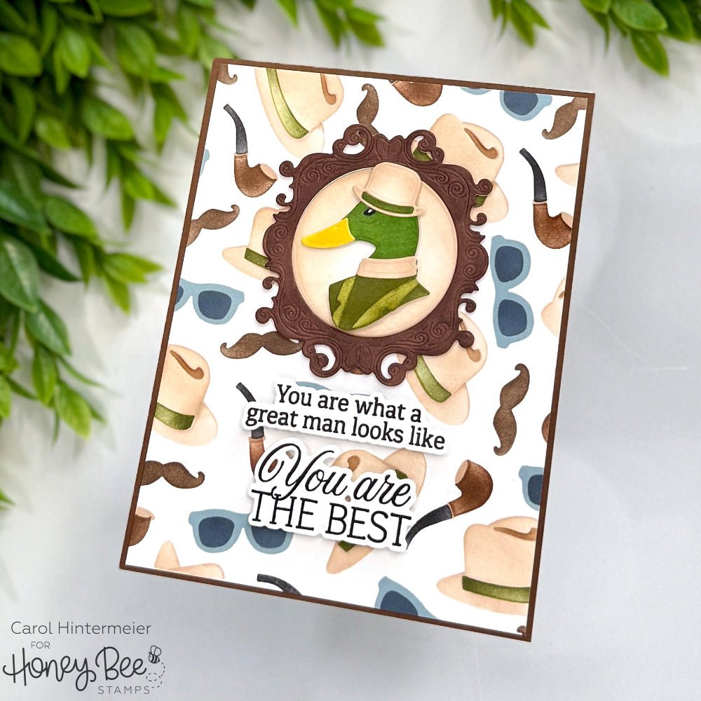 Refined Details - 6"x6" Stencil Set of 6 Layering Stencils - Honey Bee Stamps