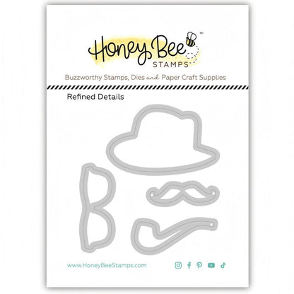 Refined Details - Honey Cuts Coordinating Dies - Honey Bee Stamps